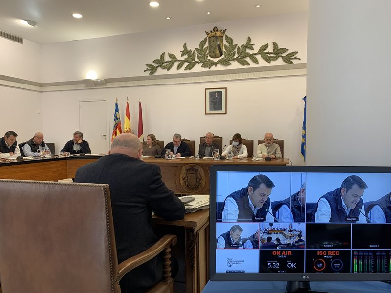 Foto Imatge d'arxiu del ple municipal