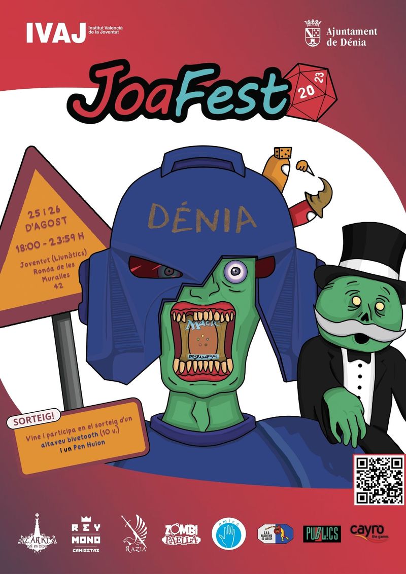 Juventud incentiva el ocio alternativo y saludable con el primer Joafest Dénia los días 25 y...