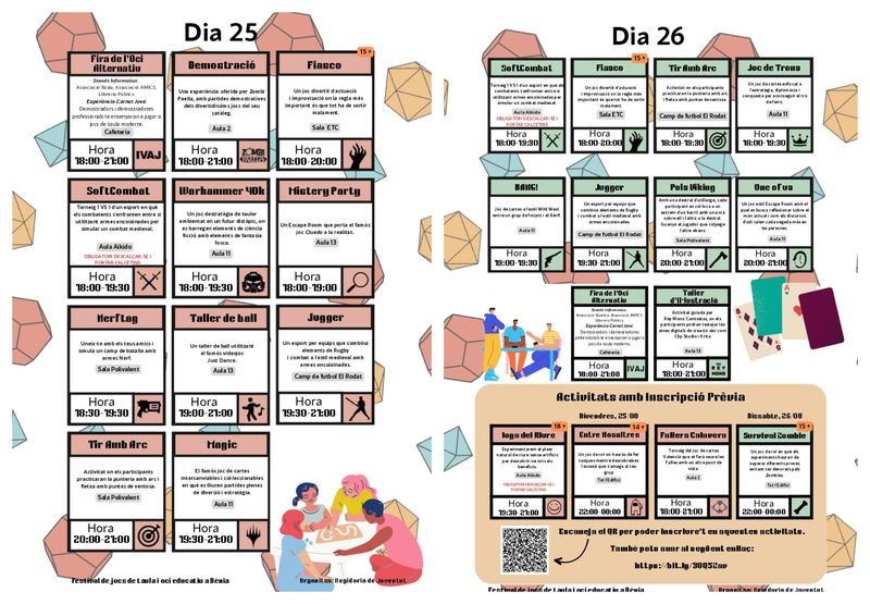 Juventud incentiva el ocio alternativo y saludable con el primer Joafest Dénia los días 25 y...