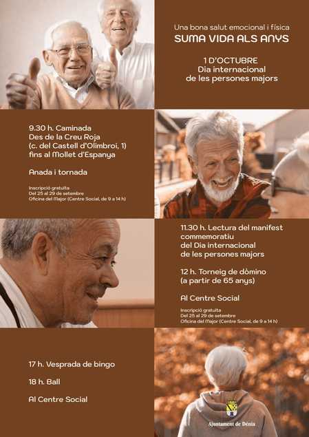 
Dénia celebra el Día internacional de las personas mayores