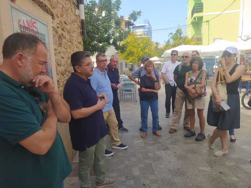 Geògrafs de tota Espanya s’interessen per l’urbanisme i la gastronomia de Dénia