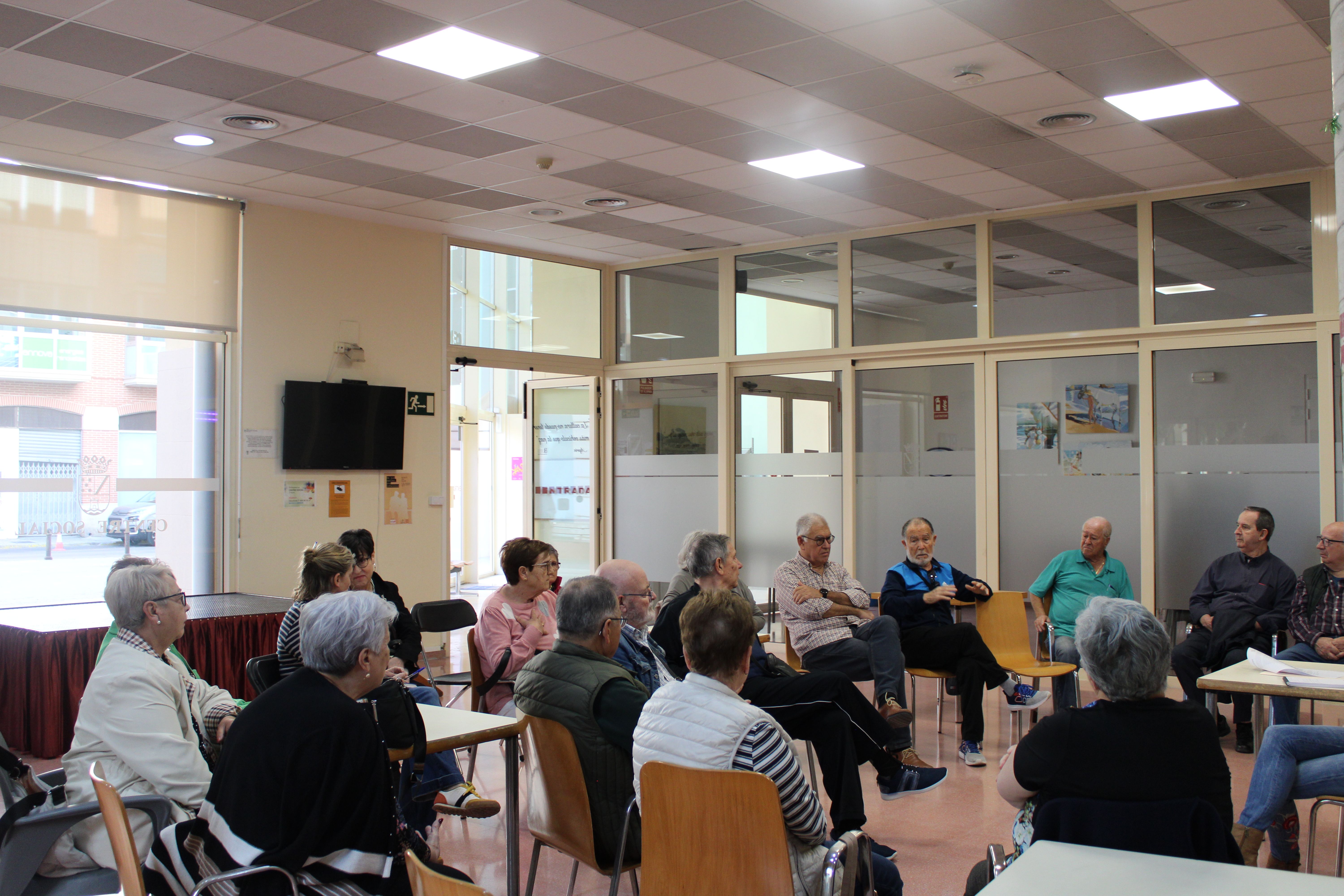 Comienzan las reuniones de Mayores organizadas por el Ajuntament de Dénia