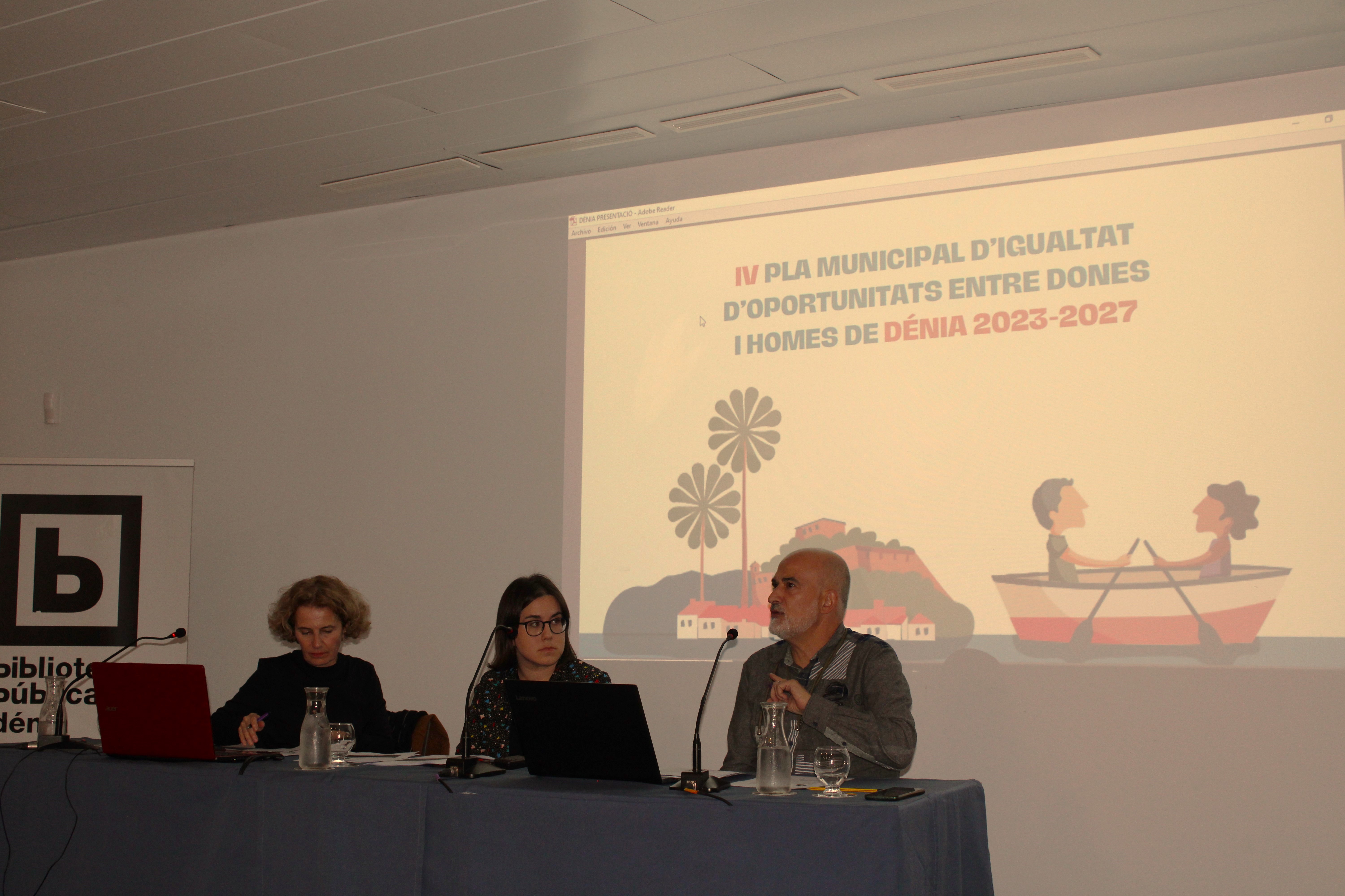 Presentació del IV Pla d'Igualtat d'oportunitats entre dones i homes de Dénia