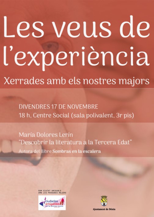 Nuevo ciclo de conferencias para conocer las experiencias de las personas mayores de Dénia