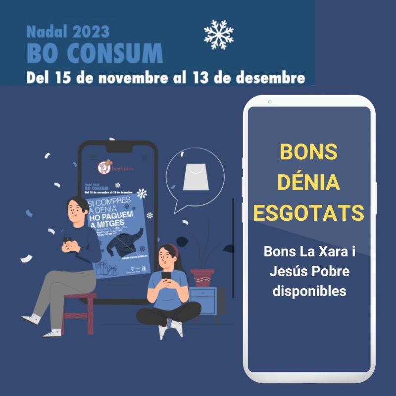Esgotats els Bons Consum de Dénia