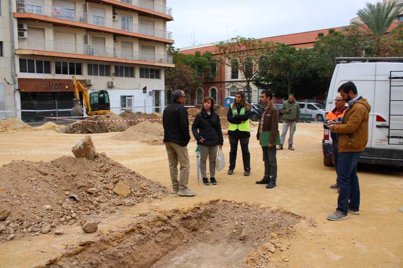 
Les obres del solar de l’antic ambulatori, en marxa