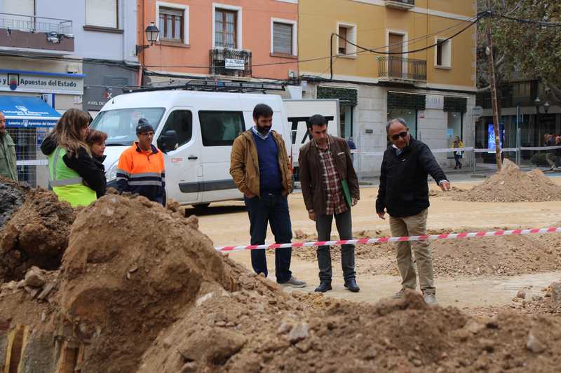 
Les obres del solar de l’antic ambulatori, en marxa