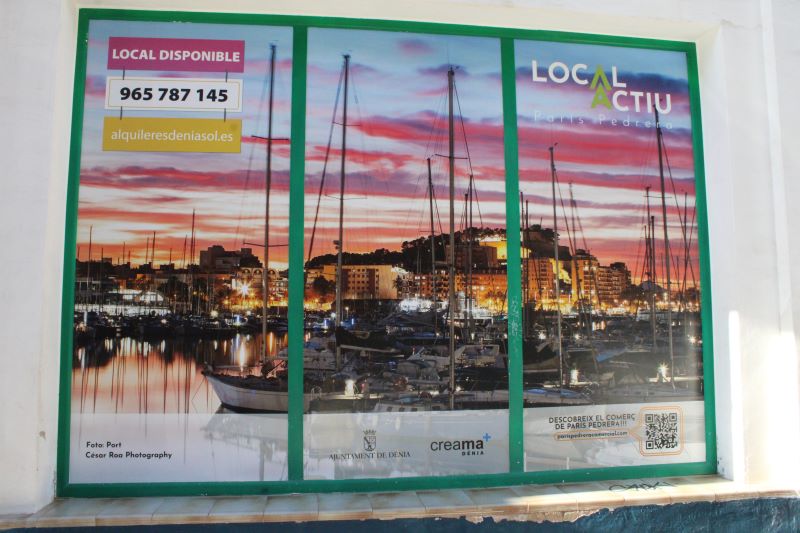 Dénia vol revitalitzar els comerços del barri París-Pedrera amb la campanya d'aparadors ...