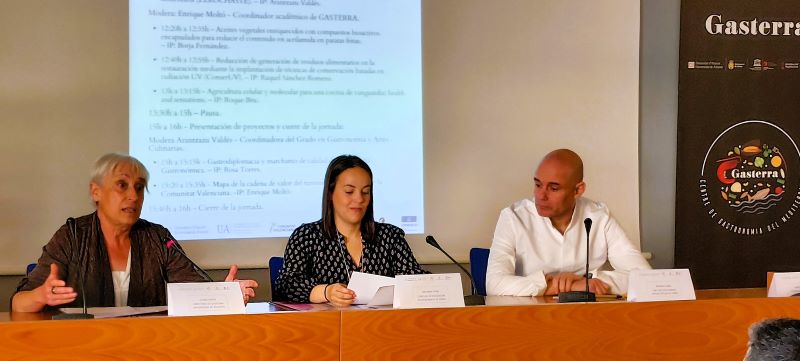 La Universitat d' AIacant presenta a Dénia els seus projectes gastronòmics més innovadors