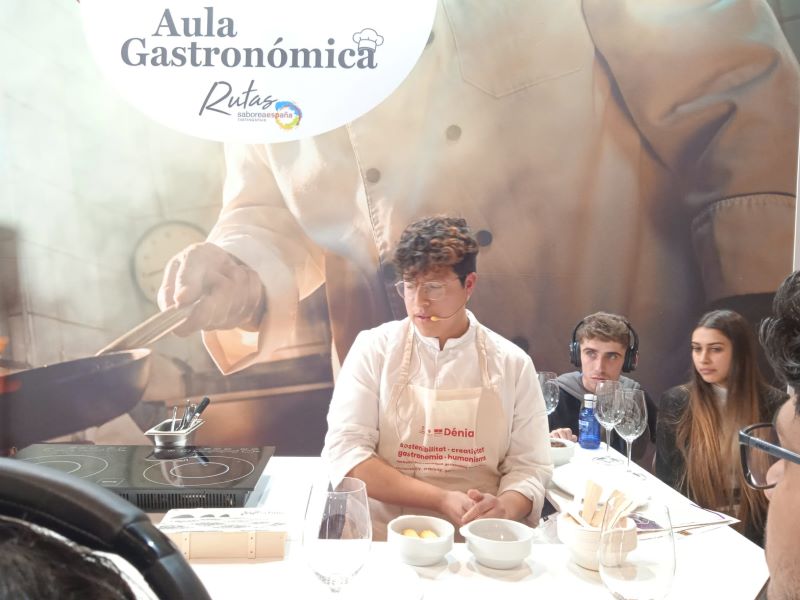 Dénia mostra la seua gastronomia de la mà de Saborea Espanya en el congrés Madrid Fusió