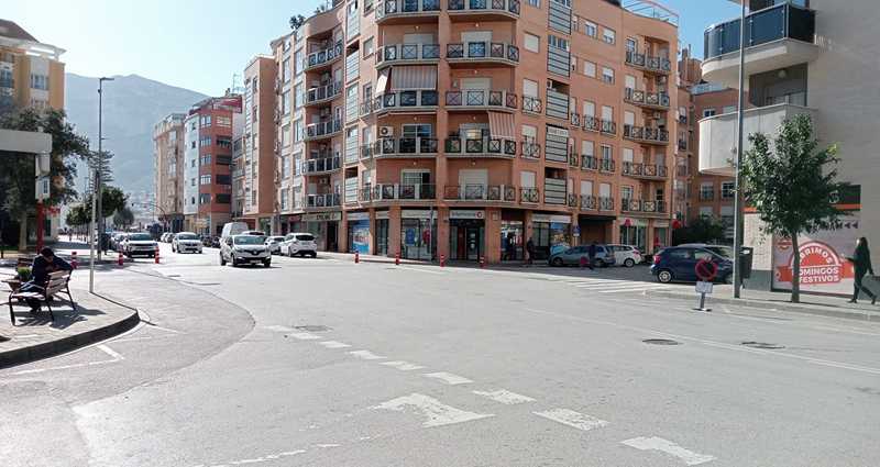 Encreuament de l'avinguda Marquesat i el carrer de Diana