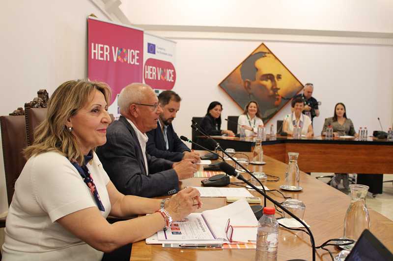 Los socios del proyecto europeo ‘Her Voice’ que lidera la UNED Dénia celebran su primera ses...