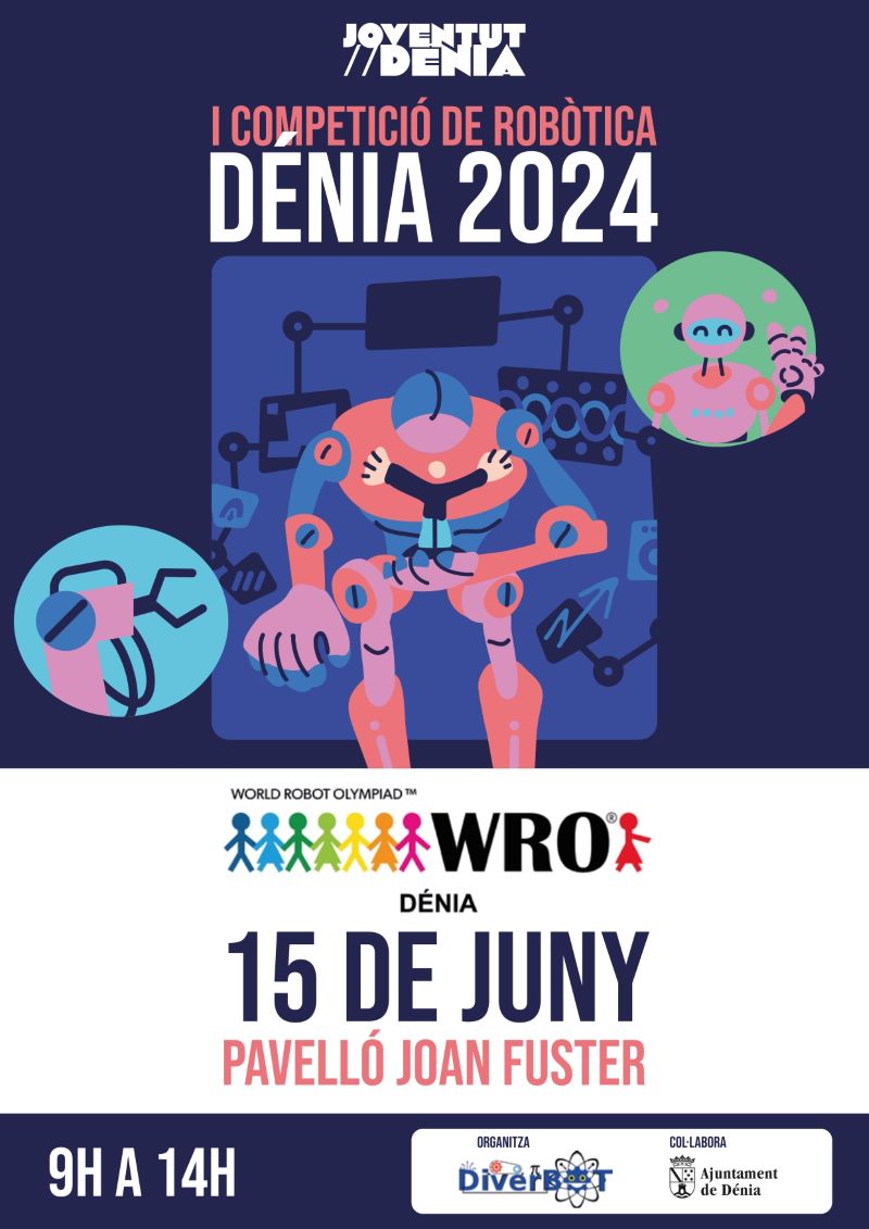 Dénia será sede de las pruebas clasificatorias del torneo de robótica “World Robotic Olympiad”
