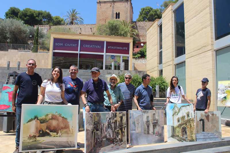 Les persones premiades amb els membres del jurat