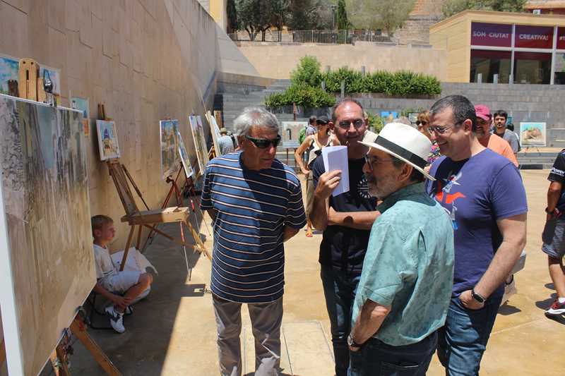 Premiats en el X Concurs de pintura ràpida