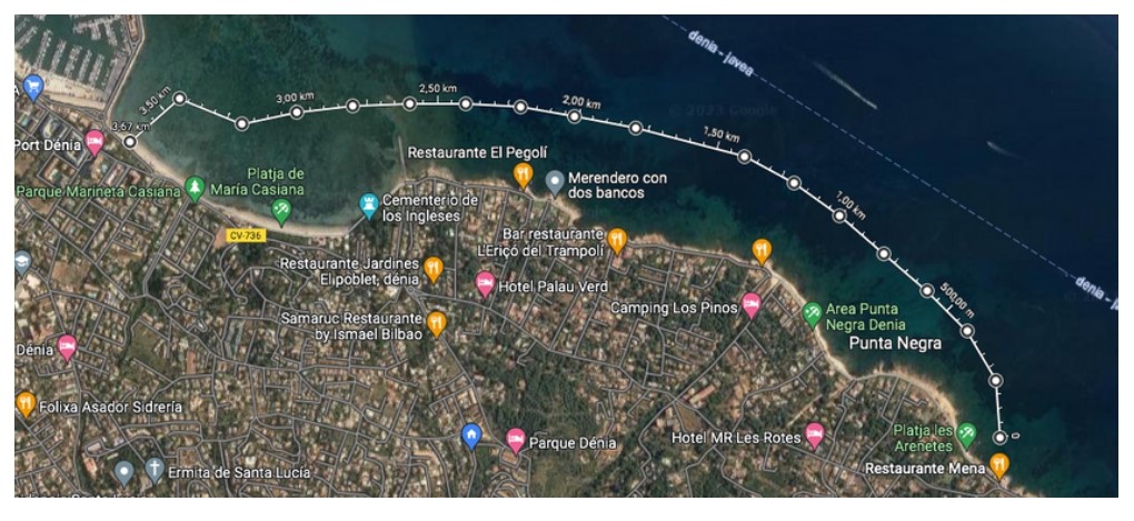 Dénia acollirà la primera edició de la Travessia nadant en un entorn tan privilegiat com Les...
