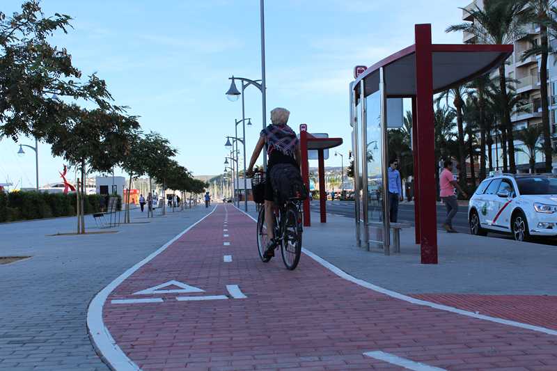 Dénia emprende un plan de movilidad sostenible para fomentar los modos de transporte más res...