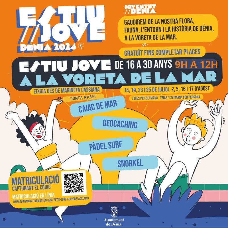 “A la voreta del mar”, una iniciativa de Joventut per a disfrutar de la mar