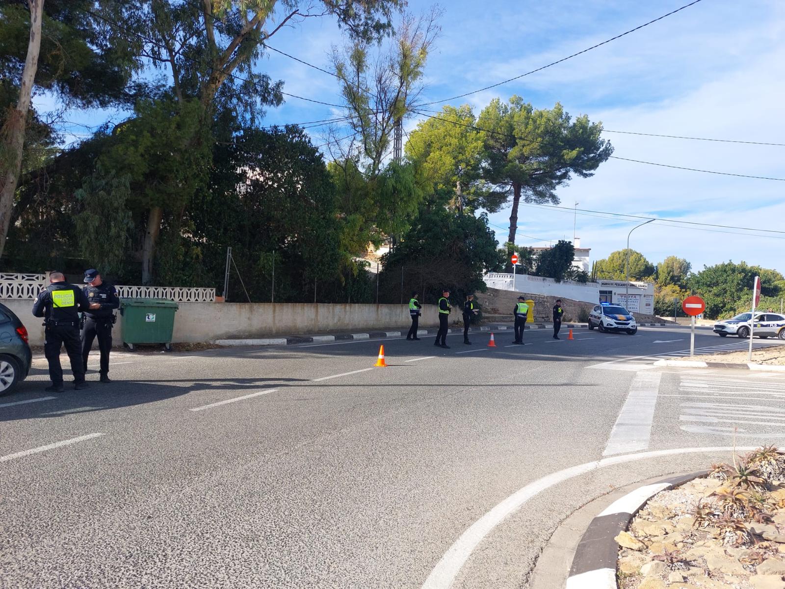  Un 7% de los conductores testados en el último control especial de la Policía Local han dado positivo en alcoholemia 