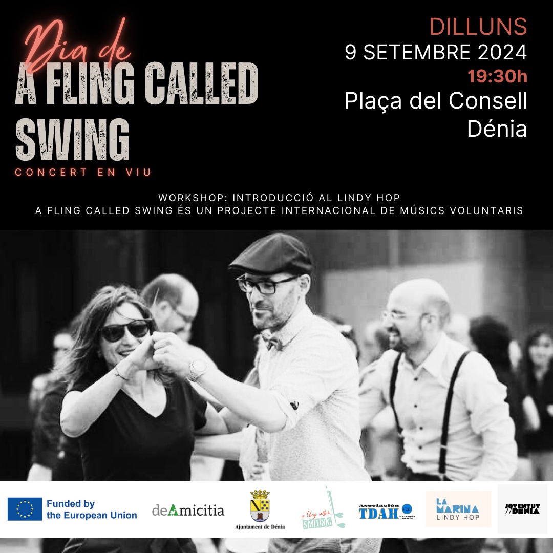 L'Ajuntament de Dénia presenta l'esdeveniment 'A Fling Called Swing' que reu...