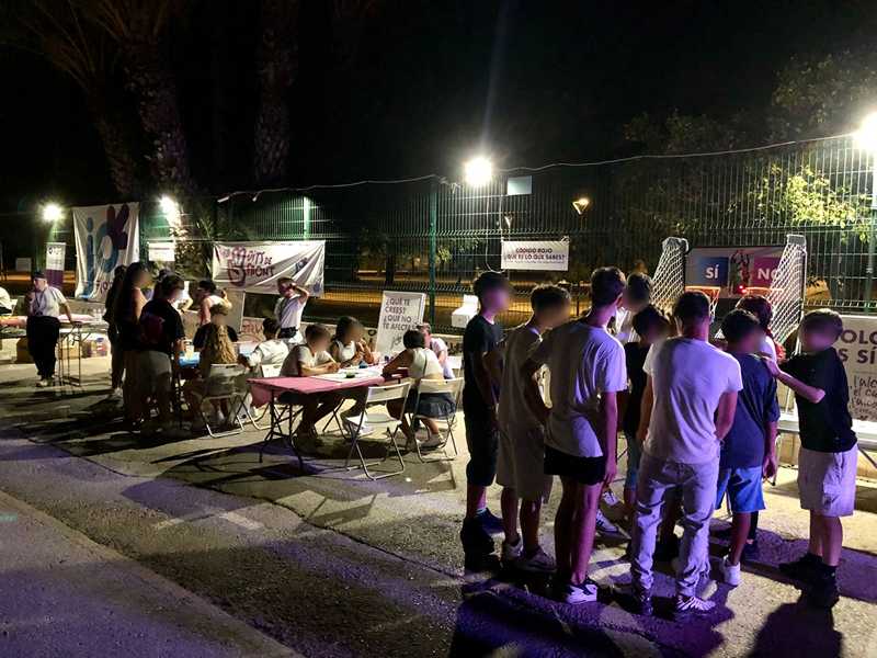 Las campañas de verano de Prevención de Adicciones llegan a más de 300 jóvenes