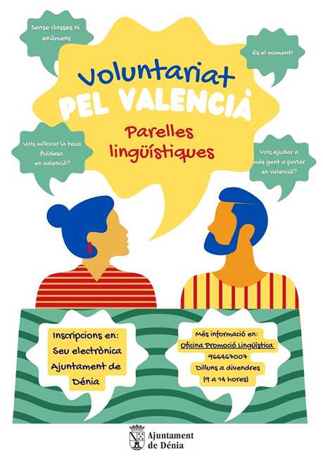  Dénia reimpulsa el programa “Voluntariado por el valenciano” 