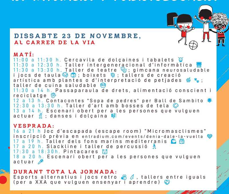 Dénia celebra el Día de la Infancia y la adolescencia