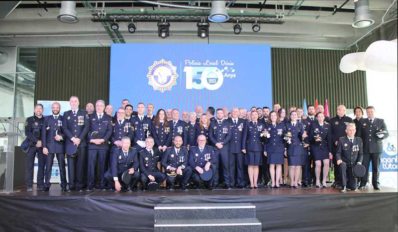 Membres de la Policia Local de Dénia