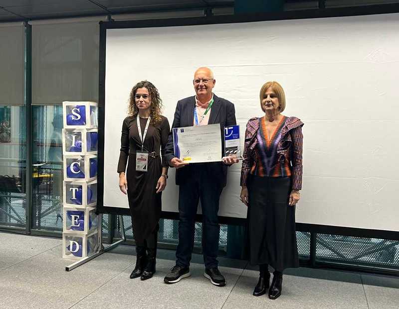Vicent Grimalt recoge el reconocimiento