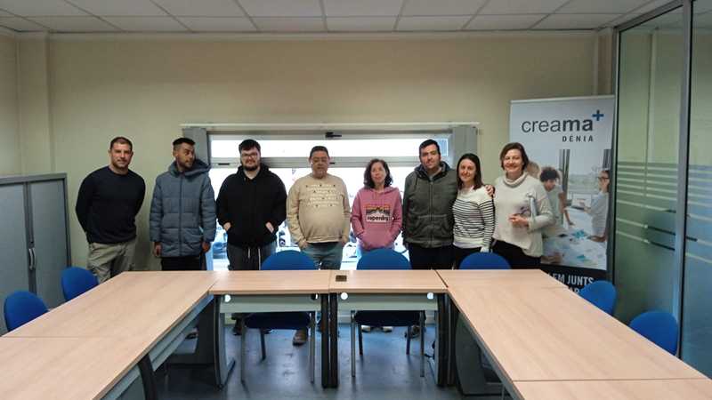 CREAMA-Dénia impulsa la formació per a la inserció laboral de persones amb discapacitat