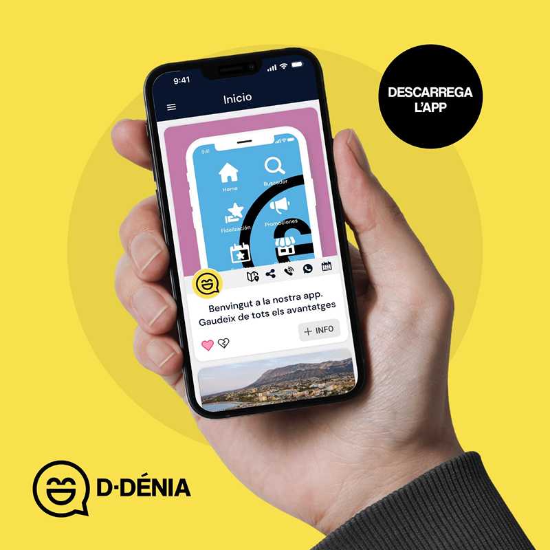  El Ajuntament lanza ‘D-Dénia’, una nueva plataforma de dinamización del comercio local 