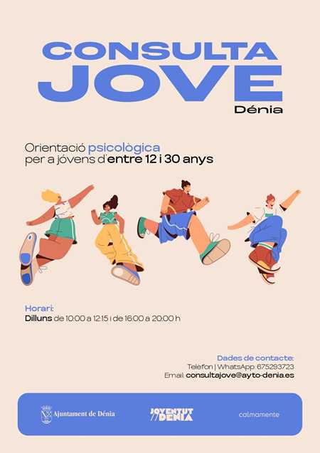 La Consulta Jove amplia horari, incorpora nous tallers i ofereix atenció presencial i en línia