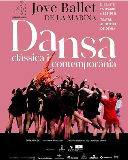 Dénia se suma a la celebració del Dia Internacional de la Dansa