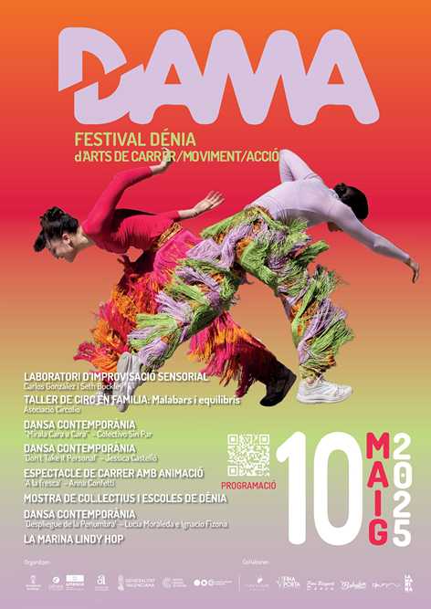 Arriba una nova edició de DAMA, el festival d'arts de carrer, moviment i acció de Dénia