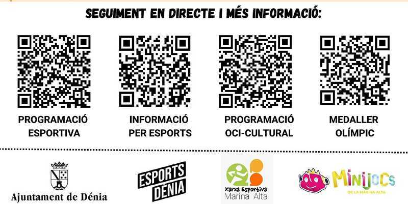 Dénia acull este cap de setmana la XV edició dels Minijocs Olímpics de la Marina Alta