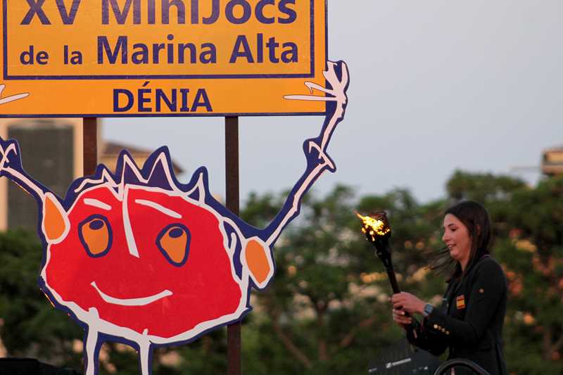  Dénia celebra con éxito la XV edición de los Minijocs de la Marina Alta 