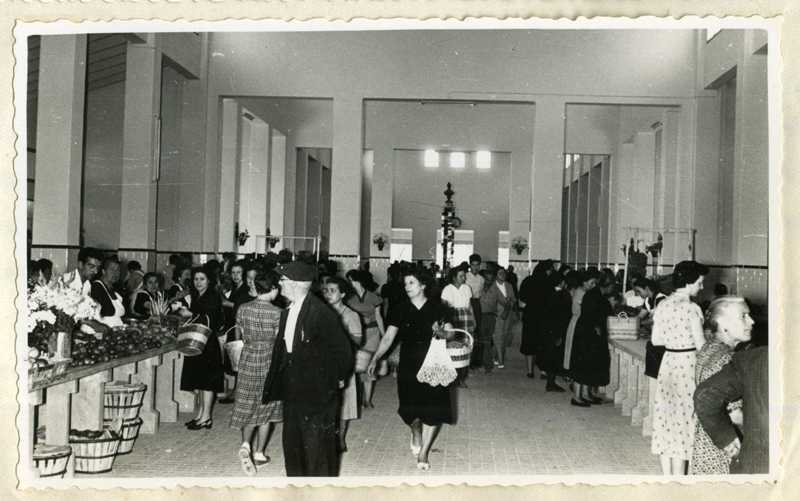 Inauguración del Mercado en 1955