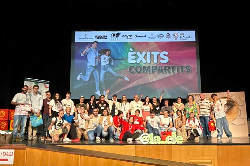 ‘Èxits Compartits’ 2025 inspira a joves de Dénia amb actitud emprenedora i històries de supe...