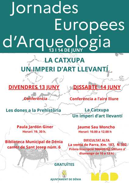Dénia celebra el 13 y 14 de junio las Jornadas Europeas de Arqueología