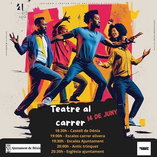  Dénia se convierte en un gran escenario al aire libre con una nueva jornada de ‘Teatro en la calle’ 