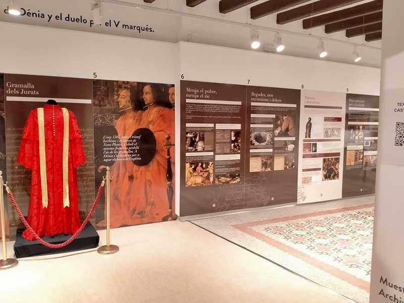 
Les exposicions “La ciutat de Dénia i el dol pel V marqués” i “La Nou, un antifeixisme emo...