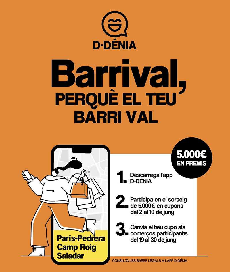 La campanya Barrival injecta més de 3.200 euros en el comerç de barri en la primera edició