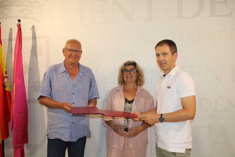  El Ajuntament de Dénia y la Fundació Dénia Ciutat Creativa de la Gastronomia de la Comunitat Valenciana firman un convenio para la realización del D*na Festival Dénia 2025 