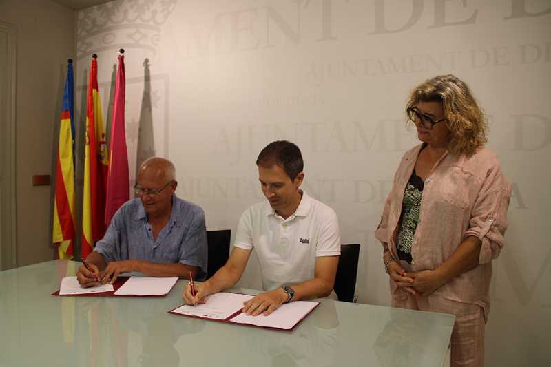  El Ajuntament de Dénia y la Fundació Dénia Ciutat Creativa de la Gastronomia de la Comunitat Valenciana firman un convenio para la realización del D*na Festival Dénia 2025 
