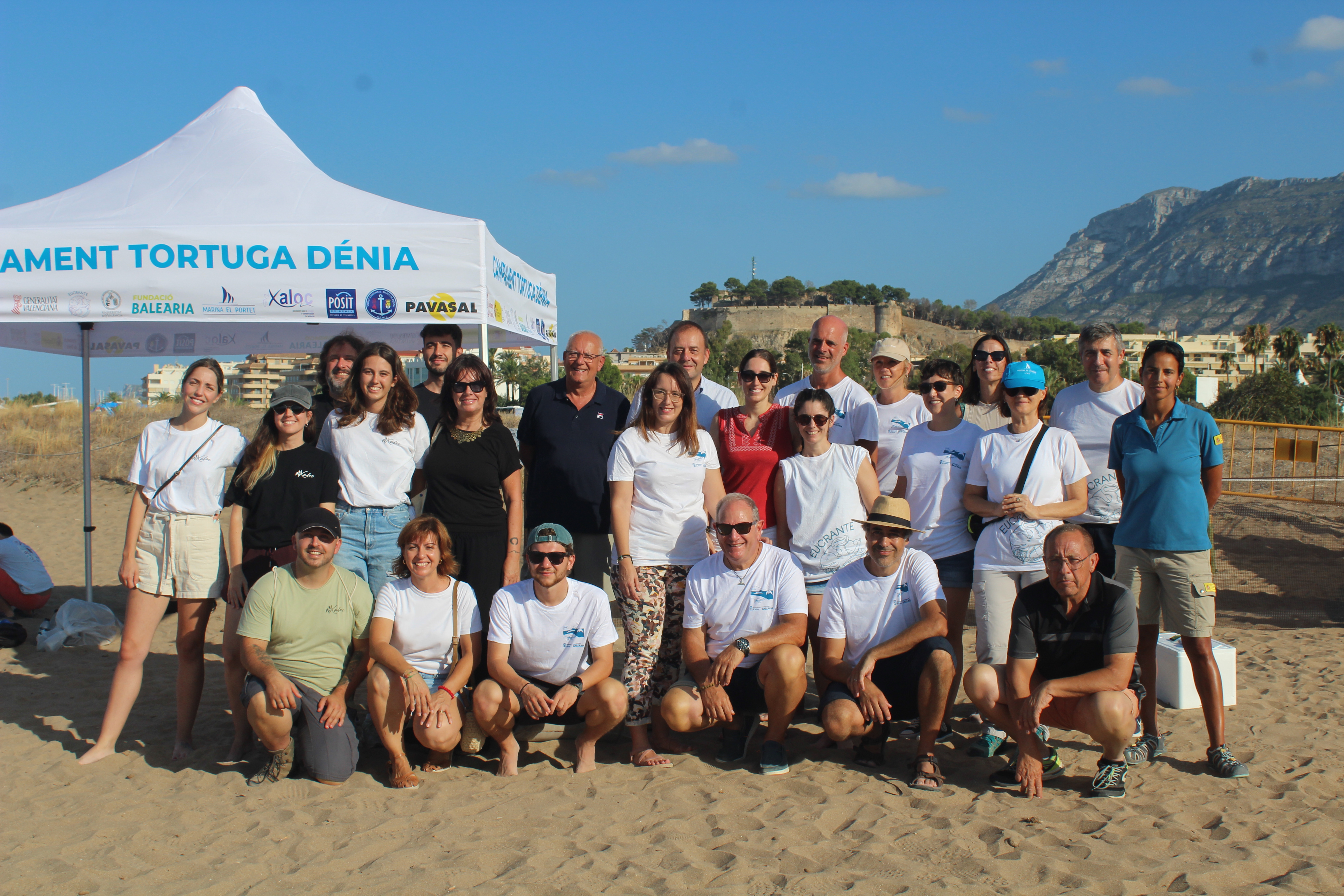  Arranca el Campamento Tortuga en Les Albaranes para custodiar los cuatro nidos de Diana 