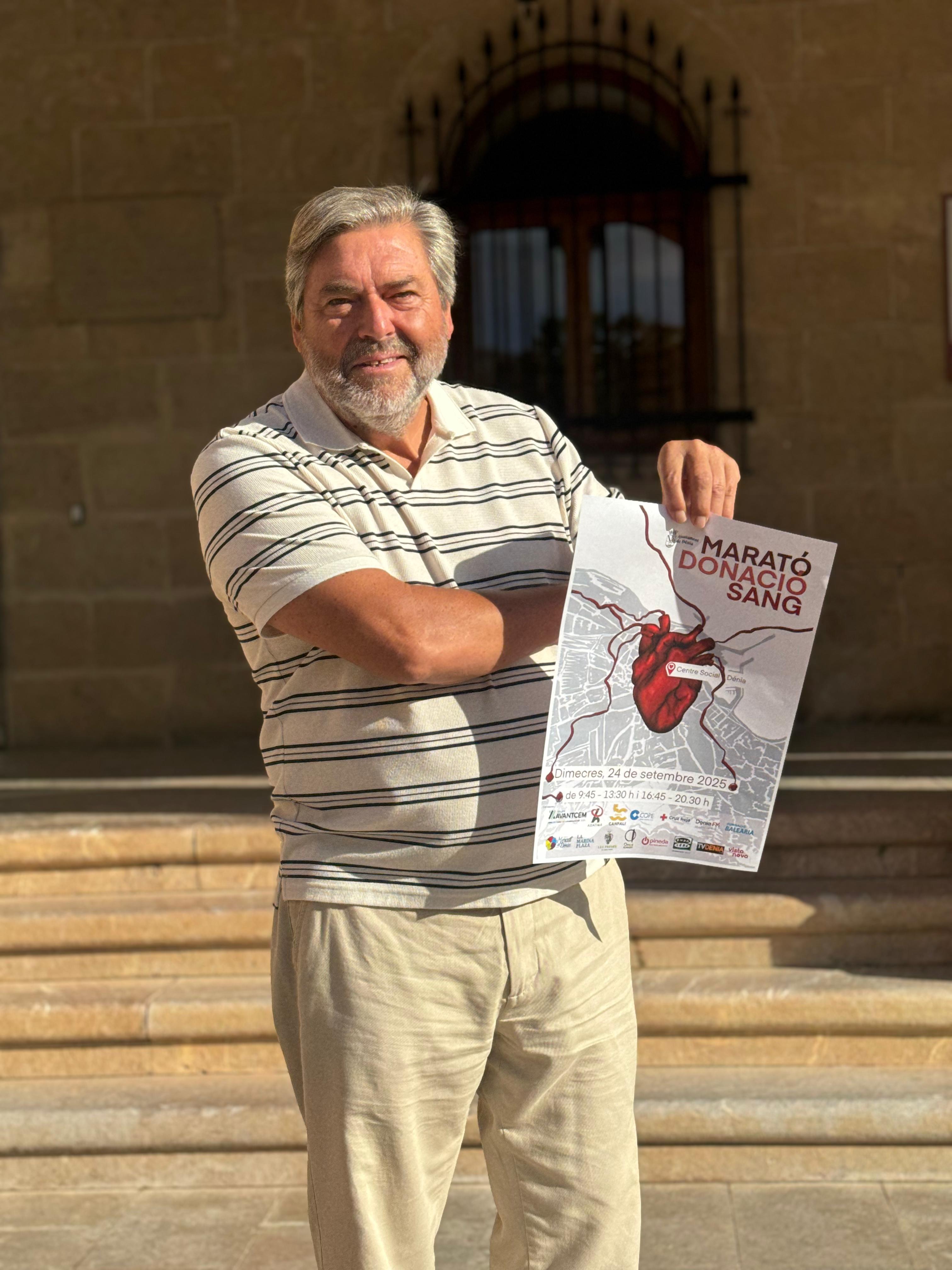 Dénia fa una crida a la solidaritat amb una nova Marató de Donació de Sang