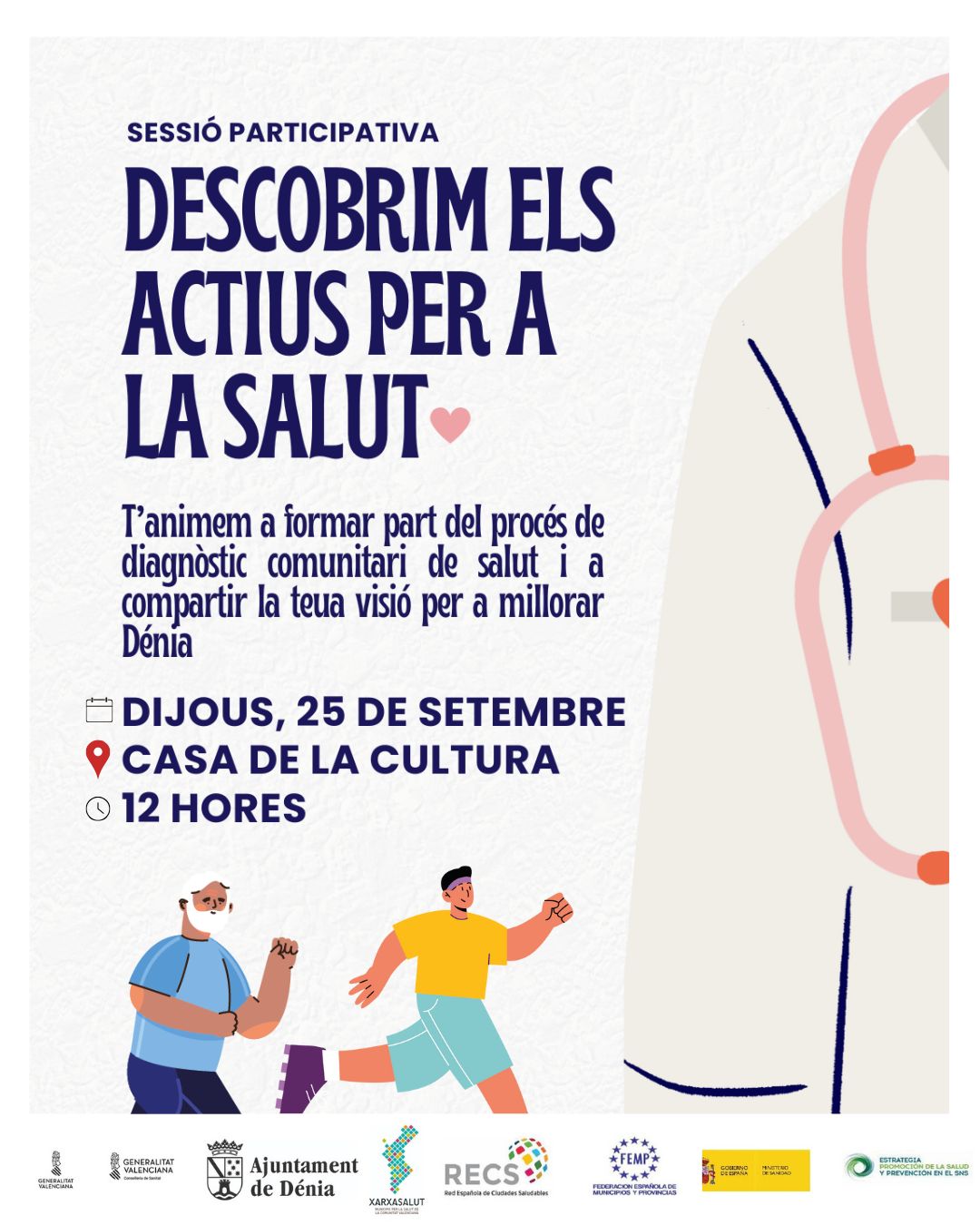 Dénia impulsa nuevas acciones en salud gracias a tres subvenciones y celebra la jornada part...