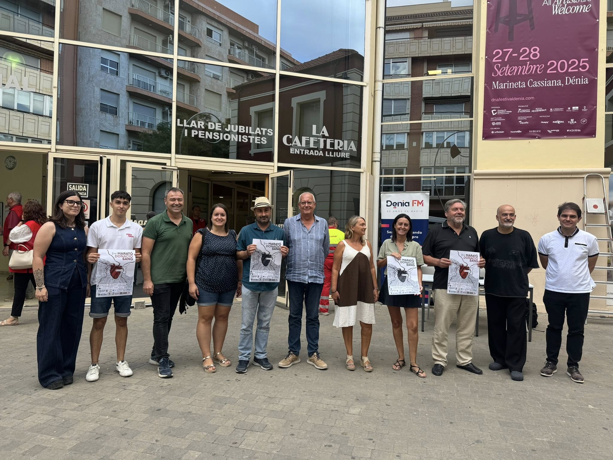  Dénia demuestra, un año más, su solidaridad en la 17ª edición del Maratón de Donación de Sangre 