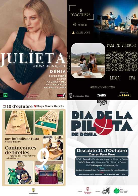 Dénia programa una semana de actividades para celebrar el 9 d’Octubre, Día de las valenciana...