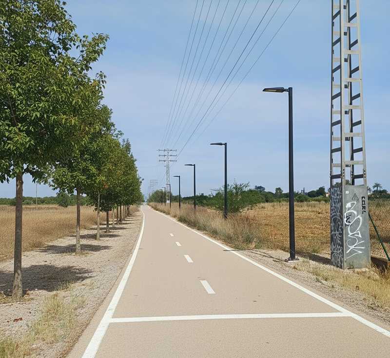 Un nuevo pavimento, puntos de agua potable, iluminación y cerca de 800 nuevos árboles conver...